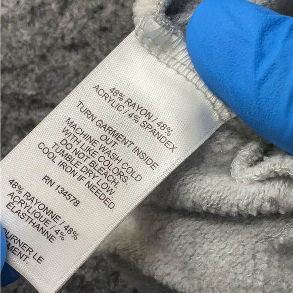 Vineyard Vines Heather Gray Quarter-Zip Sweater - Picture 6 of 6